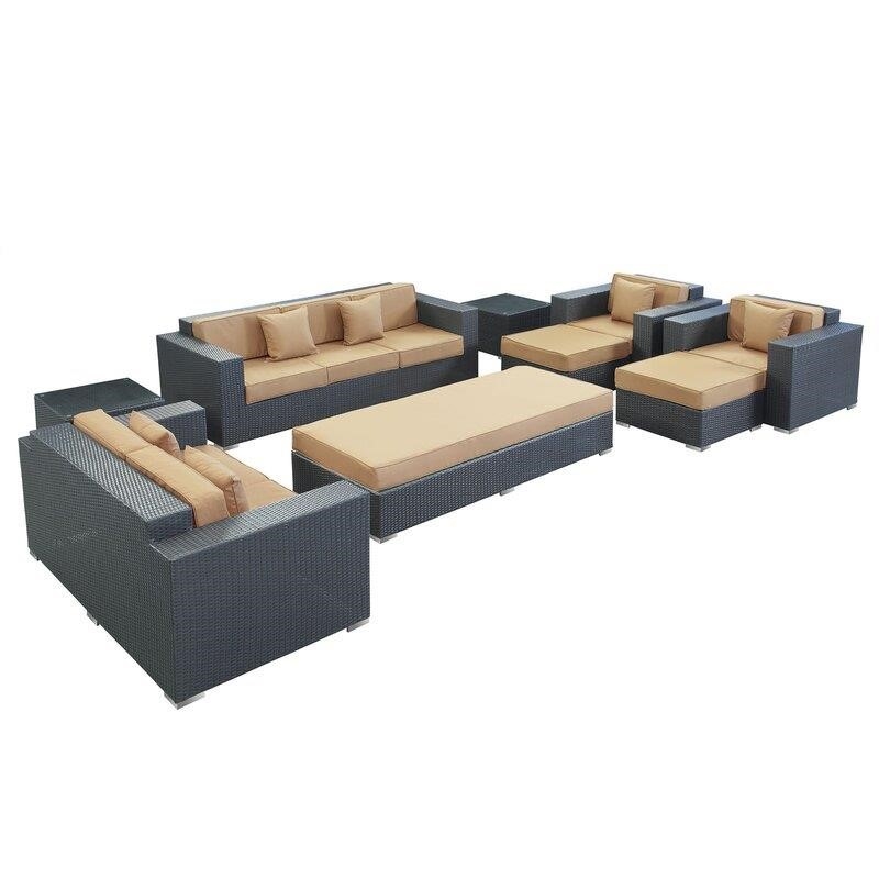 Eclipse 7 - Person Seating Group with Cushions