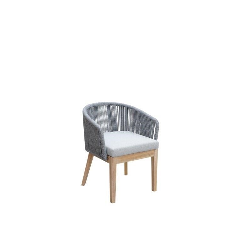 Aubrie Rectangular 6 - Person 67'' Long Dining Set with Cushions