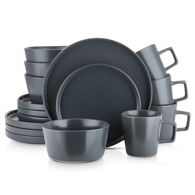 58pcs deluxe ceramic tableware set
