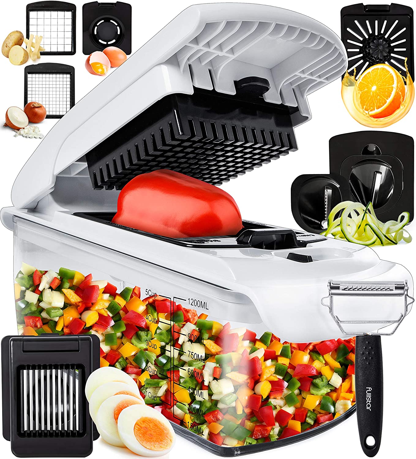 9-in-1 Deluxe Vegetable Chopper