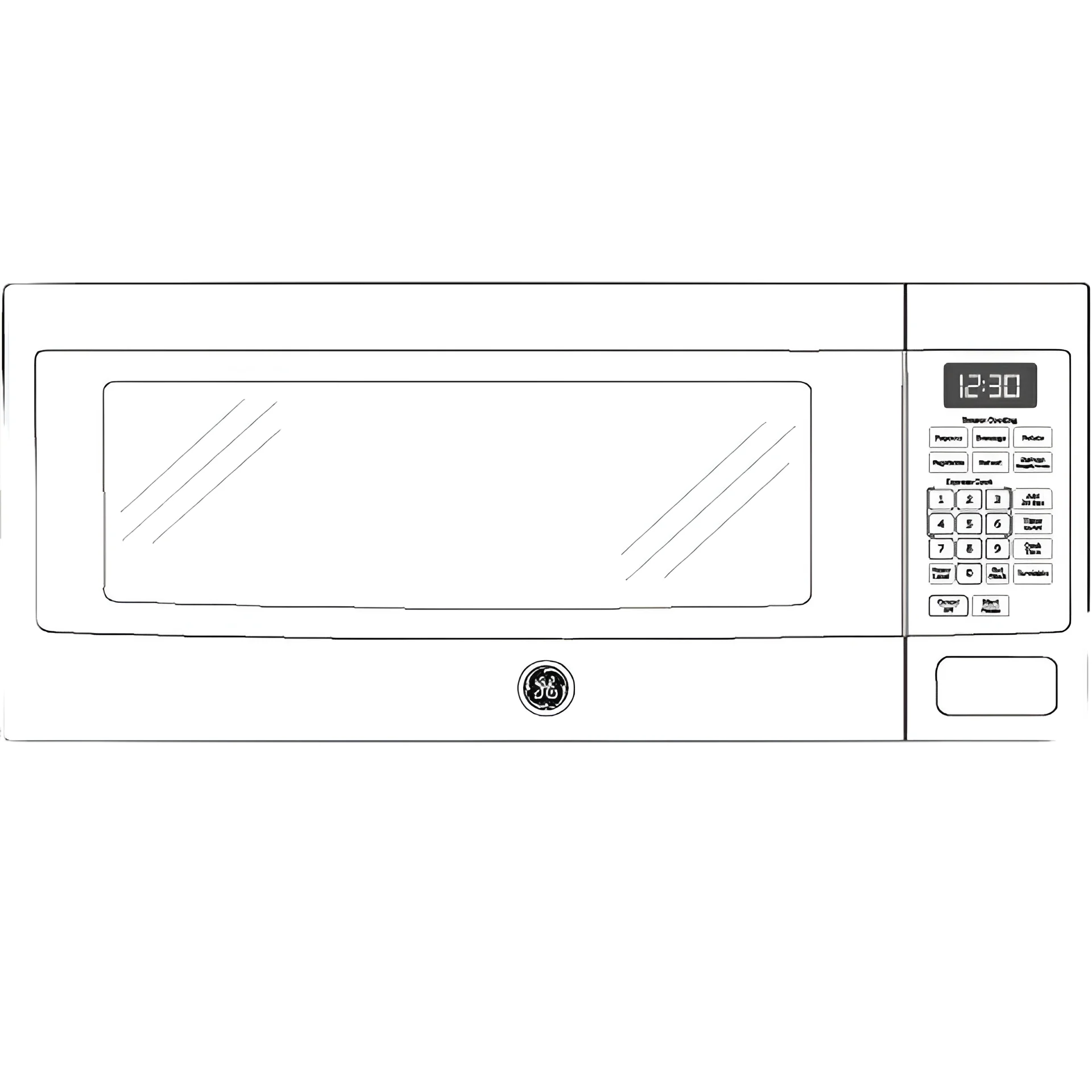 GE Profile Sensor Cooking 1.1 Cu.Ft. Countertop Microwave Oven, Black