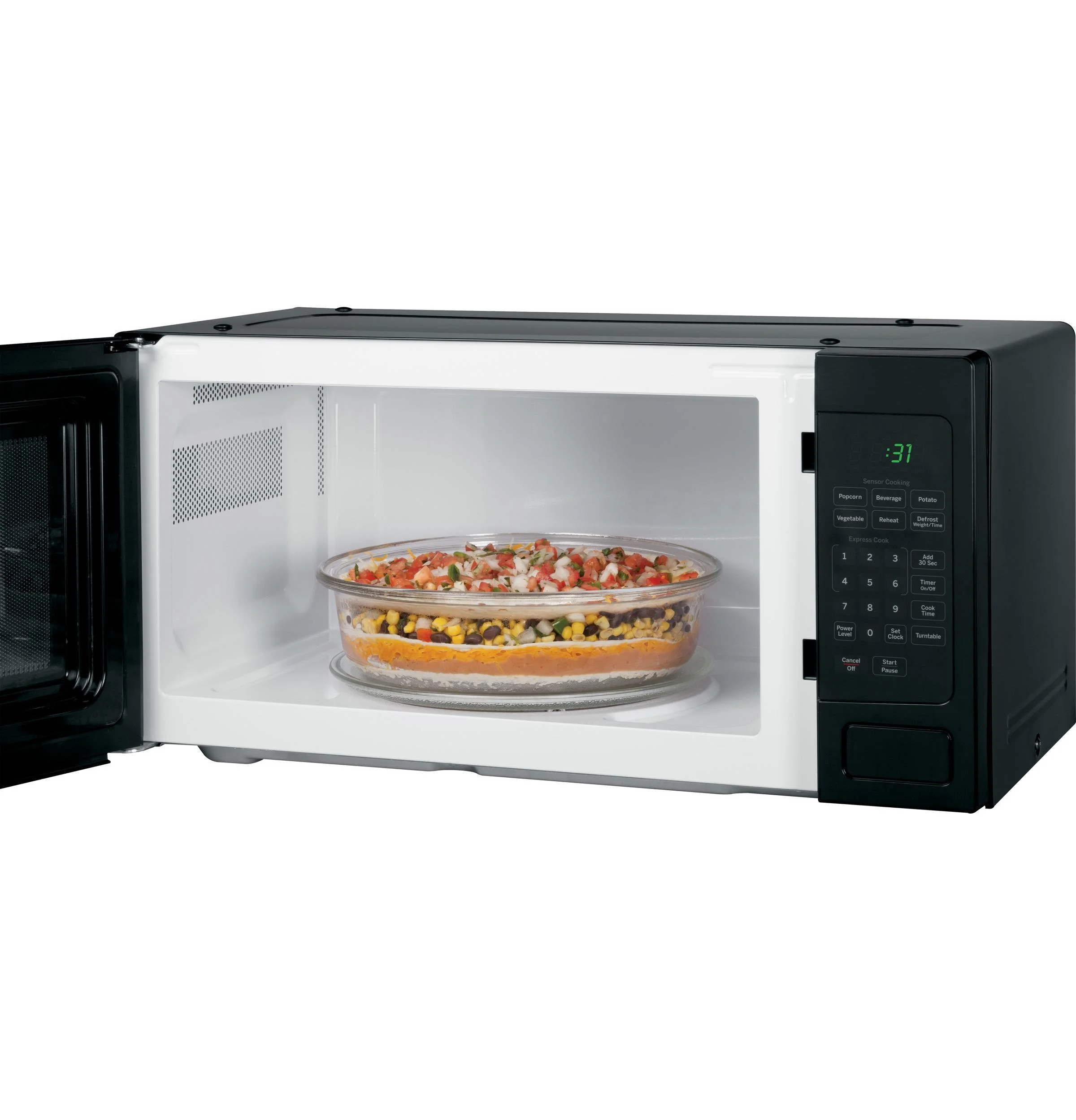 GE Profile Sensor Cooking 1.1 Cu.Ft. Countertop Microwave Oven, Black