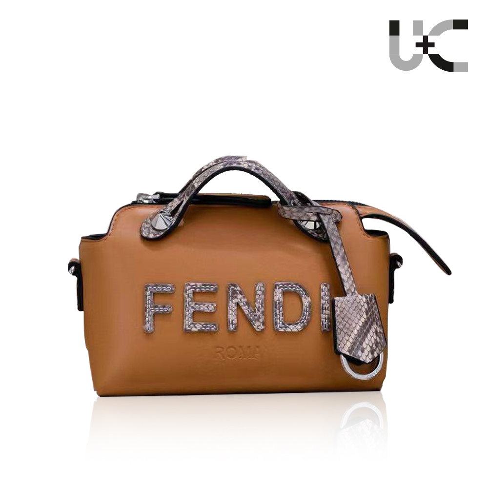 FENDI By The Way Mini Leather Boston Bag（Perfect Replica）
