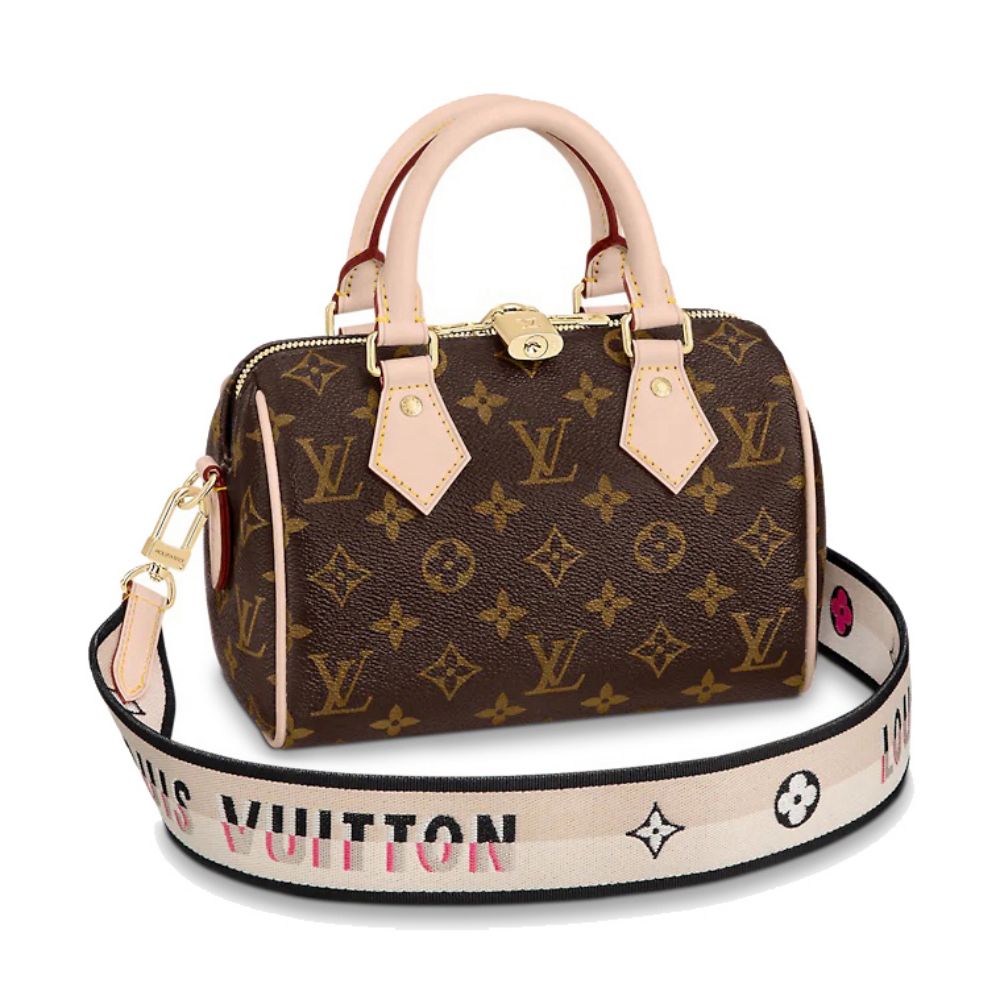 Louis Vuitton LV Speedy Monogram Bandouliere 20 M45957 (Perfect Replica)