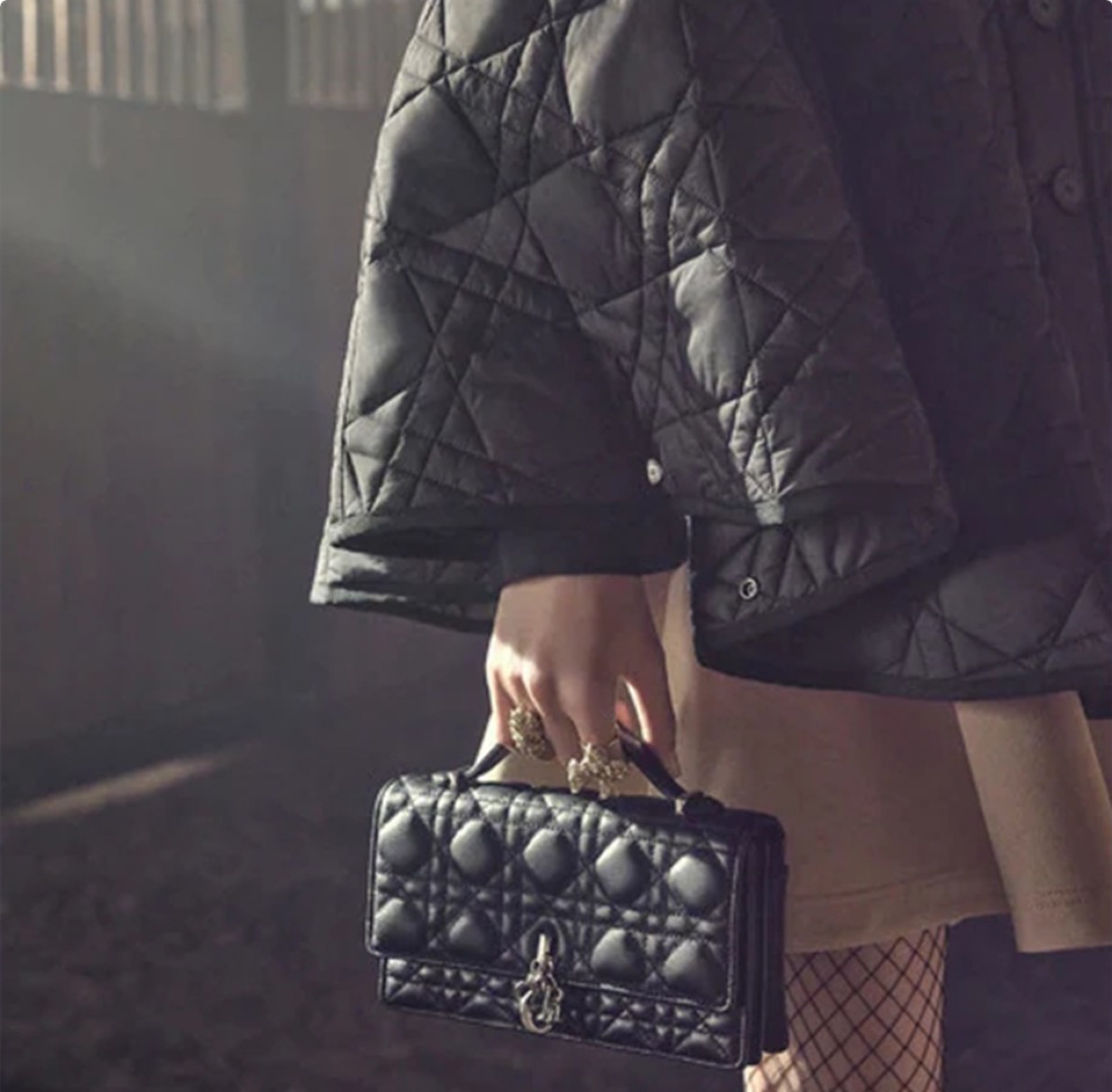 DIOR Lady My Dior Mini Bag (Perfect Replica)