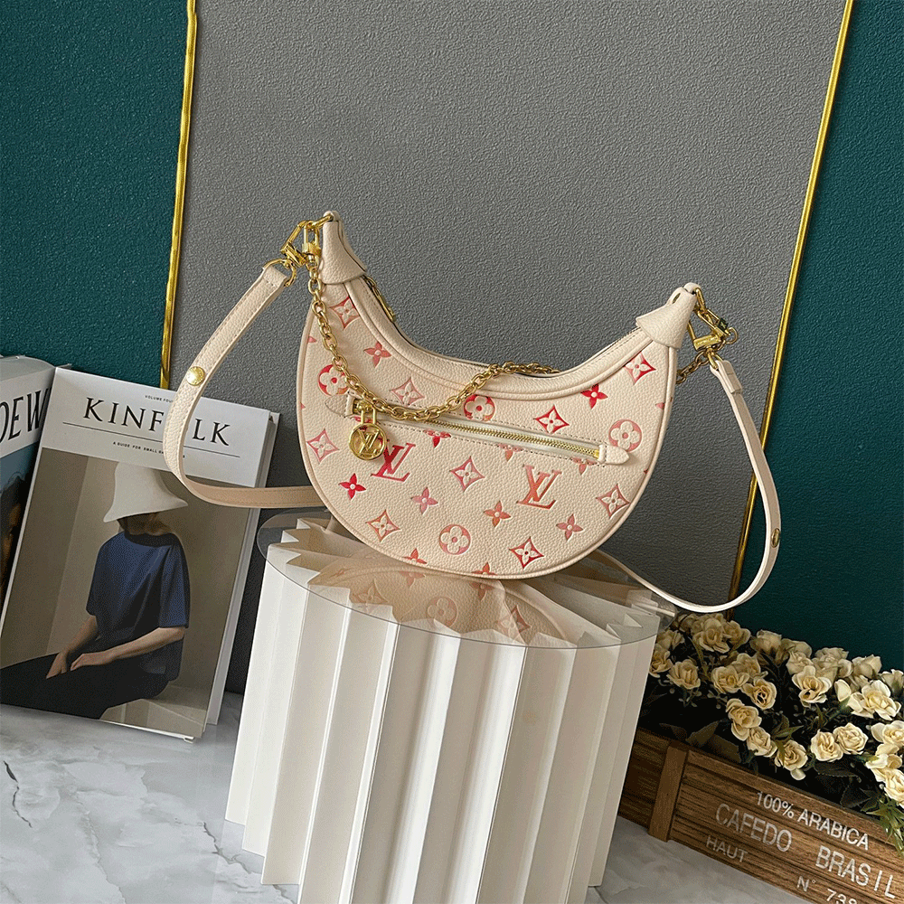 Louis Vuitton LV   Old Flower Moon Bag Odeo Small Handbag （Perfect Replica）