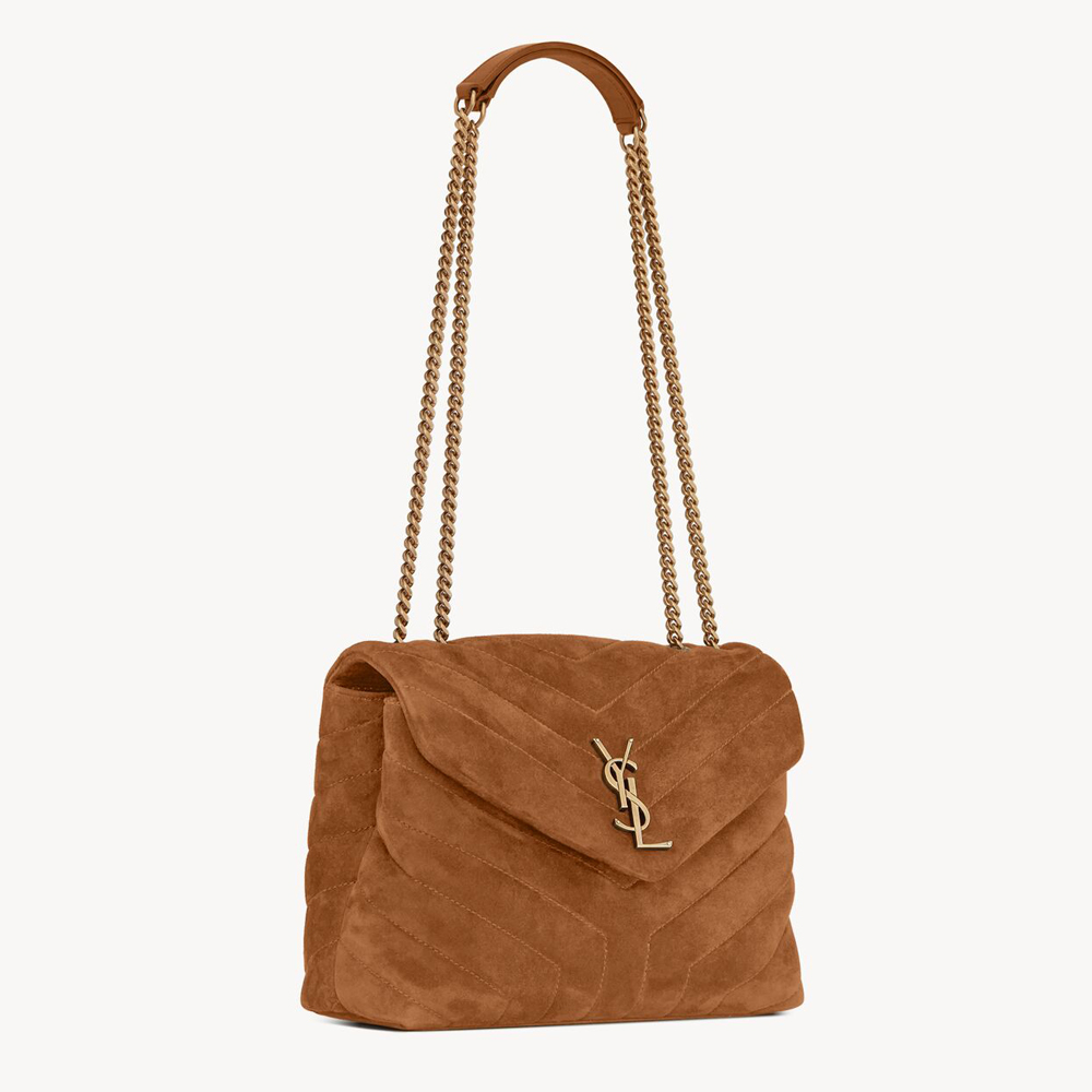 Saint Laurent LOULOU Quilted Suede Bag (Perfect Replica)