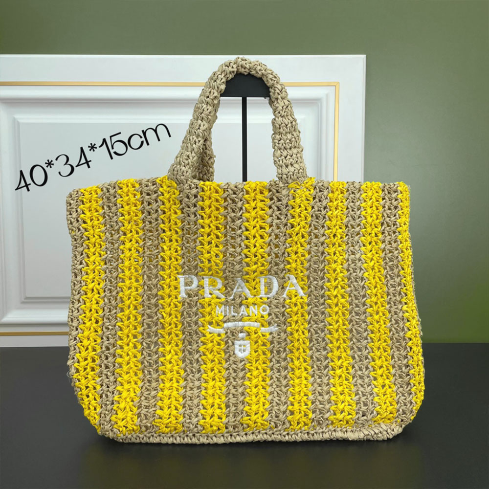 PRADA Crochet tote bag(Perfect Replica)