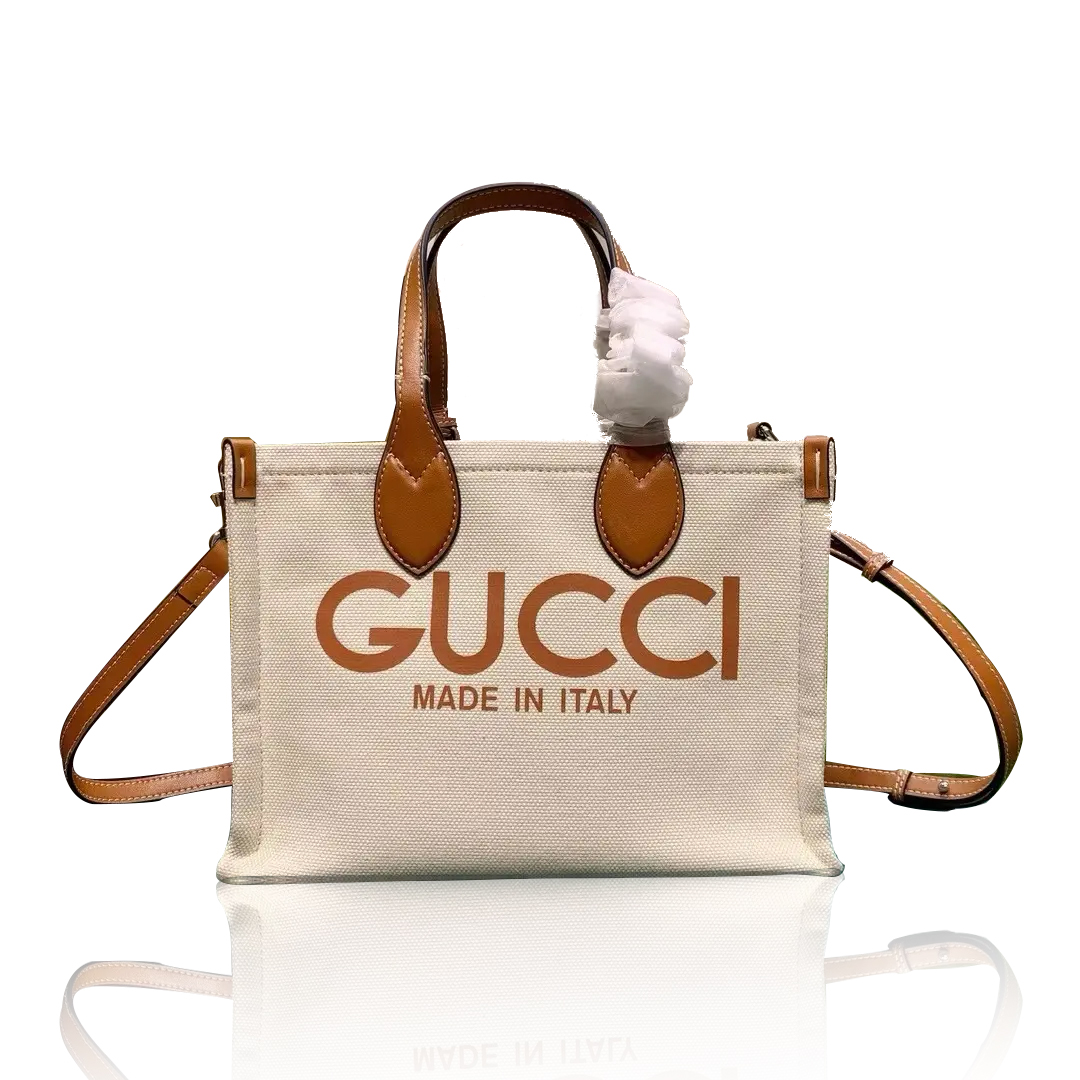 GUCCI TOTE BAG WITH GUCCI PRINT (Perfect Replica)