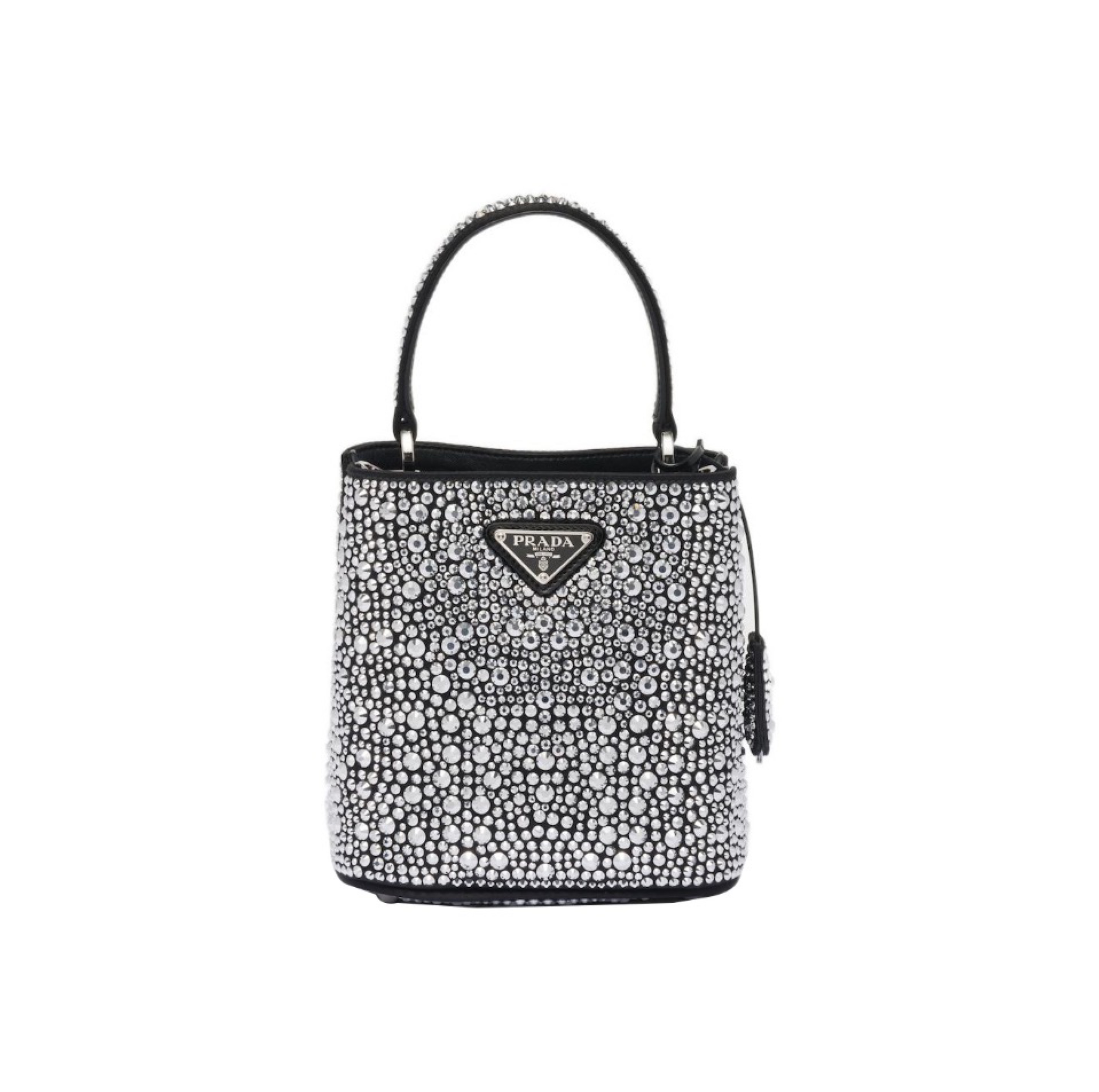 Prada Panier Crystal Tote Shoulder Messenger Bag （Perfect Replica）