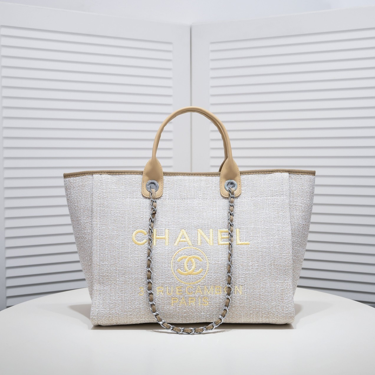 Chanel Canvas Beach Handbag Crossbody Bag（Perfect Replica）