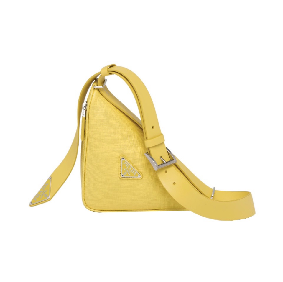 Prada Saffiano Triangle Waist Bag（Perfect Replica）