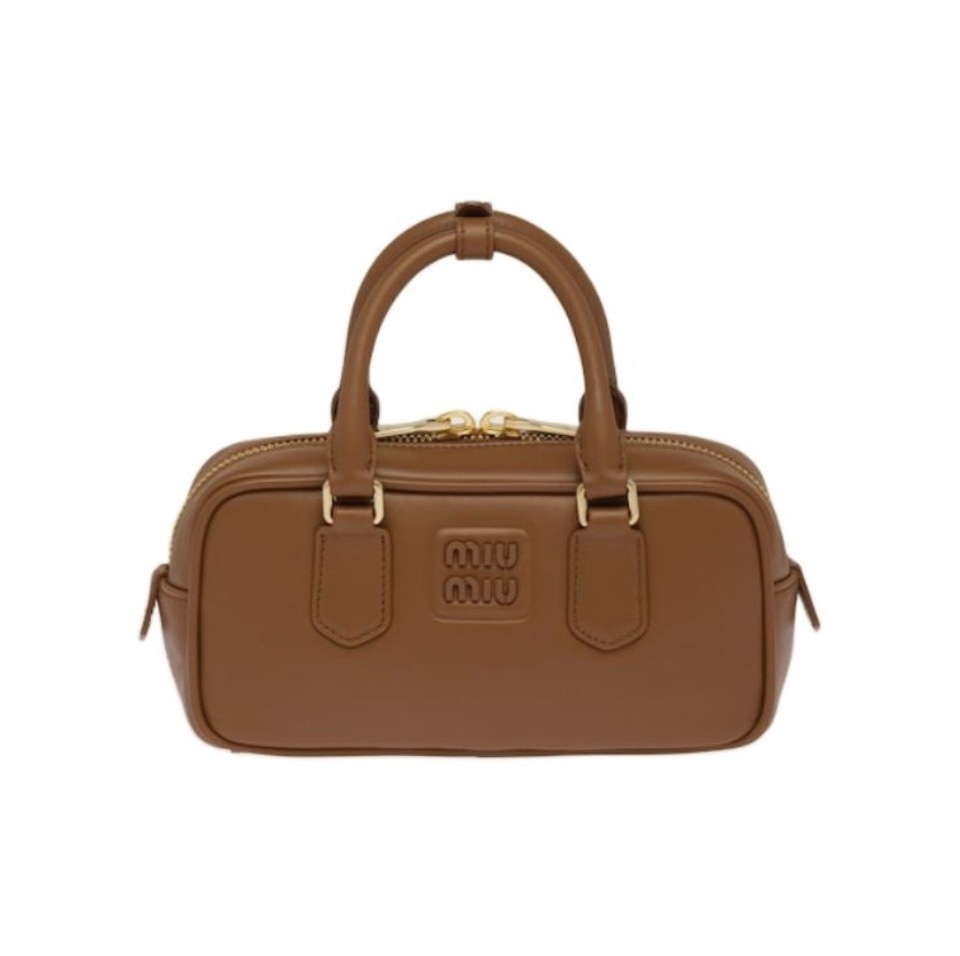 MIU MIU Arcadie Leather Handbag（Perfect Replica）