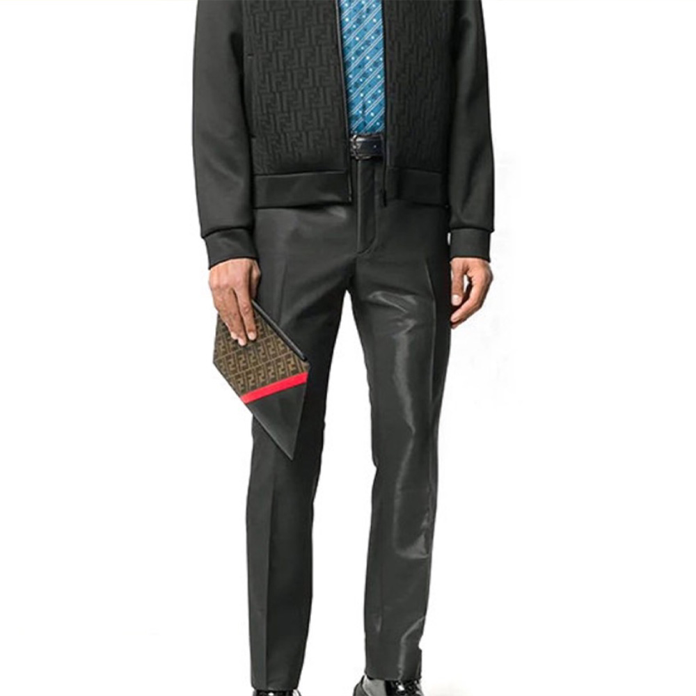 FENDI Printed Canvas Clutch (Perfect Replica)