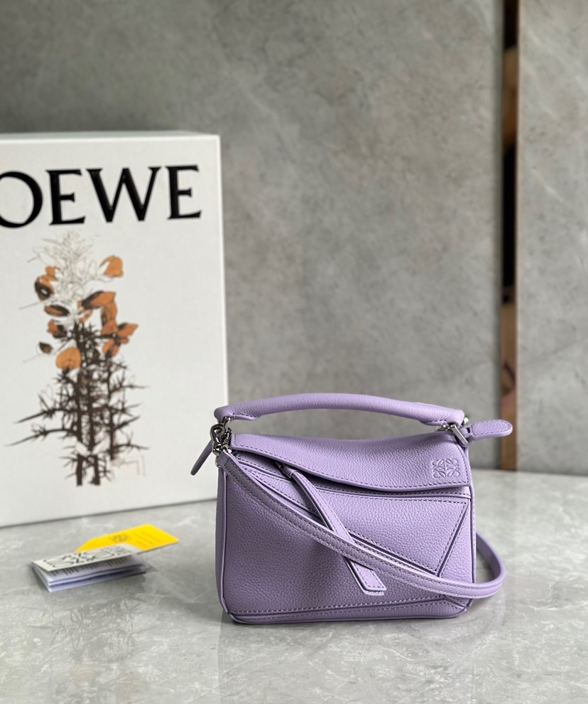 Loewe Mini Puzzle purple(Perfect Replica)