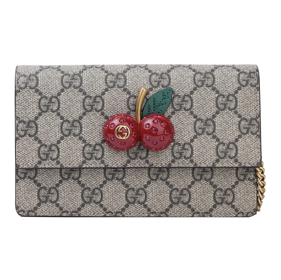 Gucci Cherry Chain Bag& Cherry Wallet（Perfect Replica）