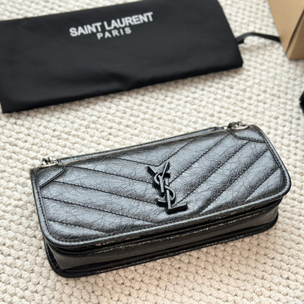 Saint Laurent YSL  Leather Chain Shoulder Bag Crossbody Bag(Perfect Replica)