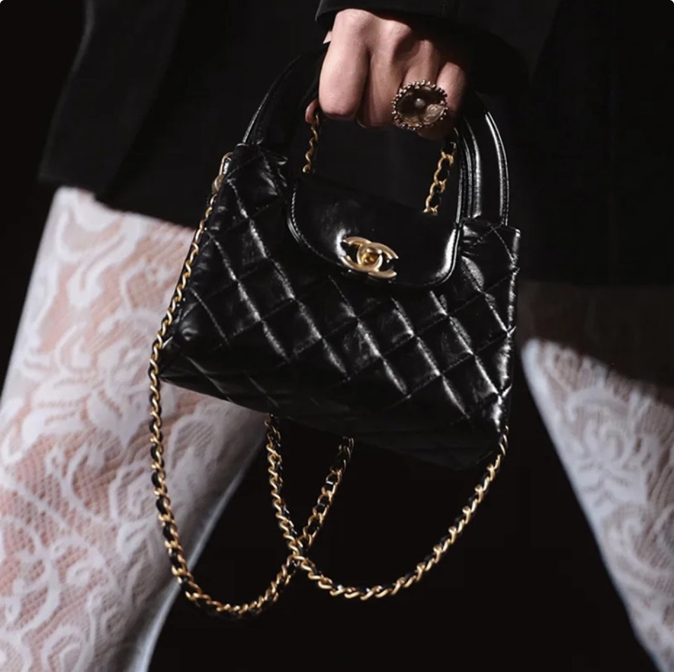 Chanel 23K Kelly Chain Handle Calfskin Handbag（Perfect Replica）