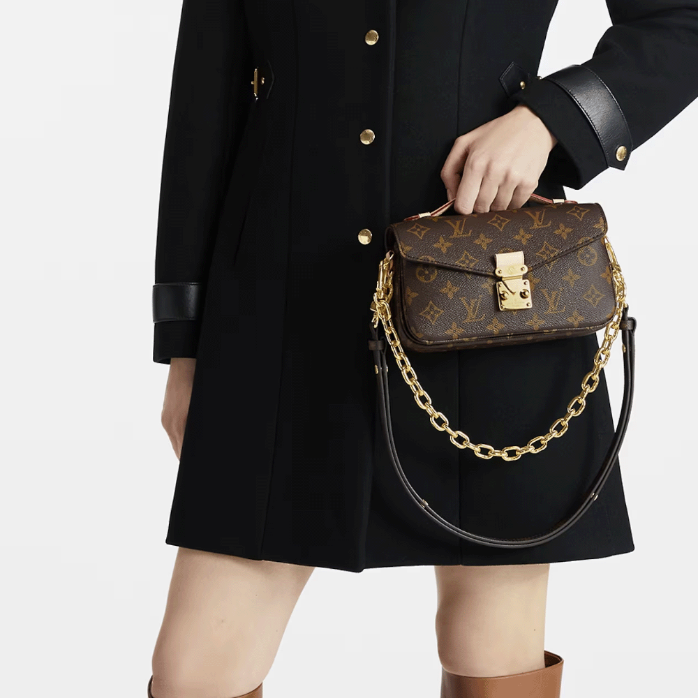 Louis Vuitton LV Pochette Métis East West(Perfect Replica)