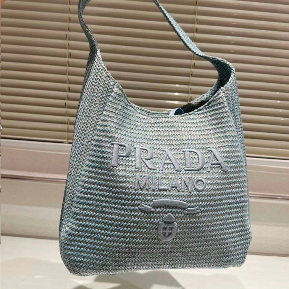 Prada Crochet Handbag Tote Bag