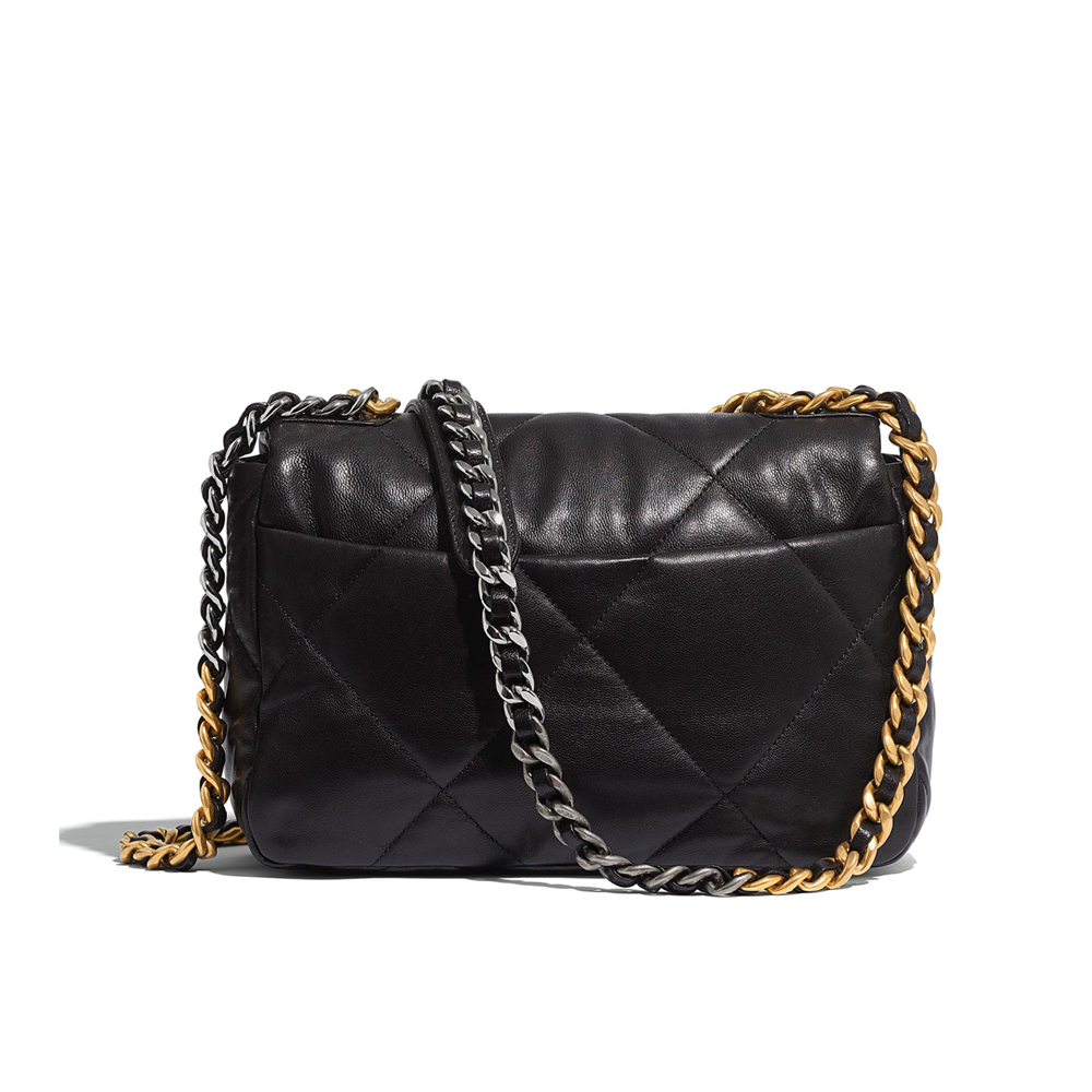 CHANEL 19 Flap Bag Small&Medium Chain Strap Shoulder Bag (Perfect Replica)