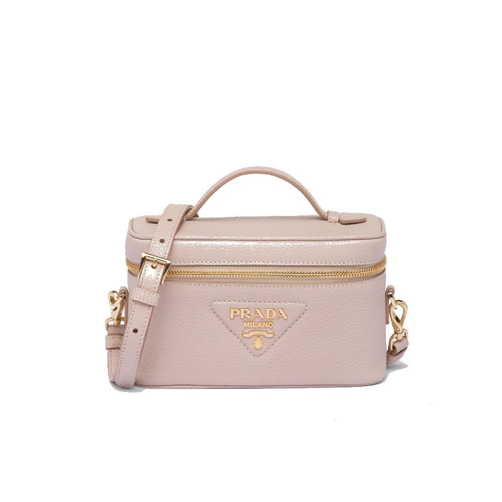 Prada Leather Makeup Bag (Perfect Replica)