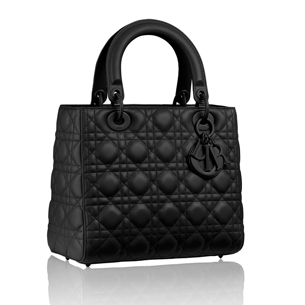 Dior The LADY DIOR Medium Bag-Matte cowhide leather(Perfect Replica)