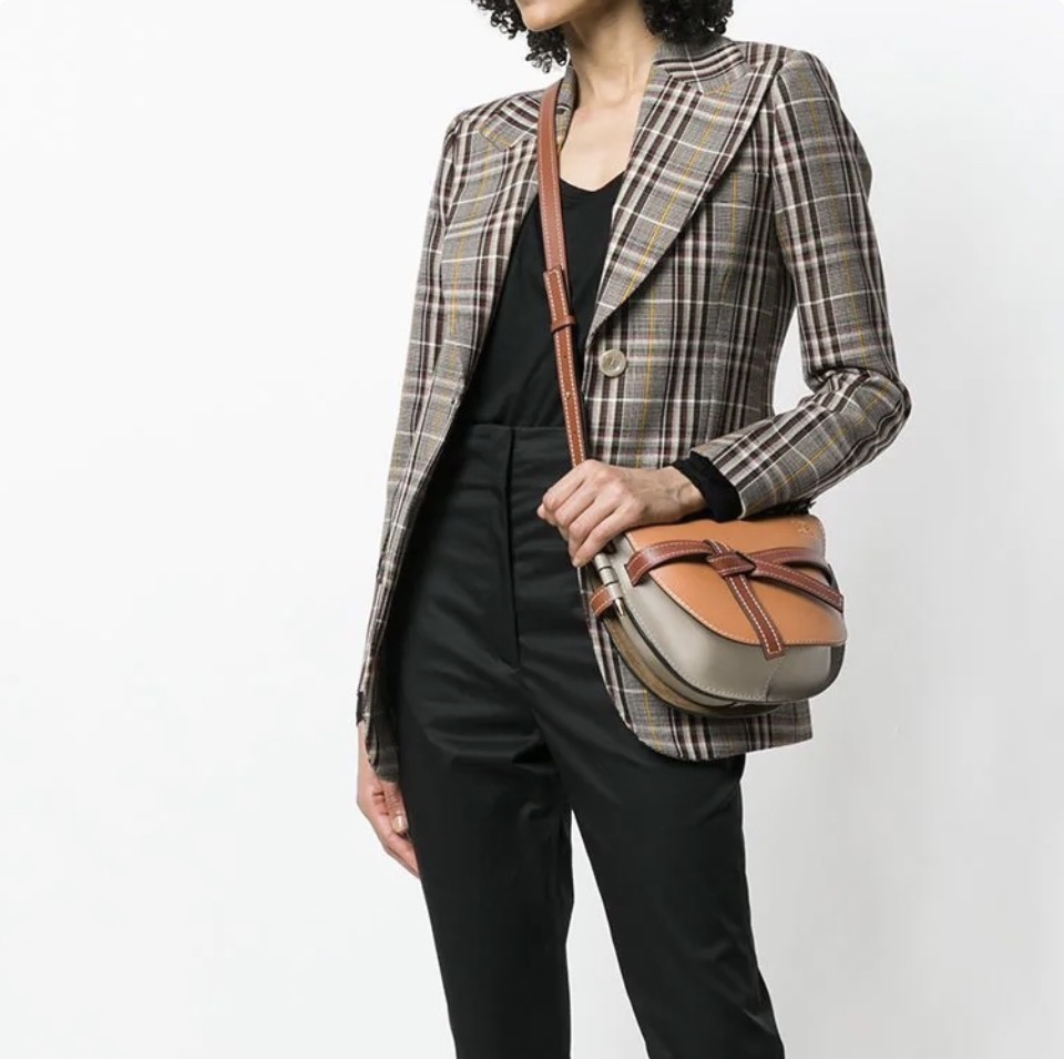 Loewe Gate Cowhide Shoulder Straps Small Bag(Perfect Replica)