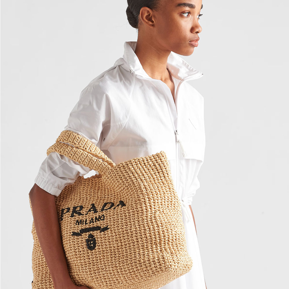 PRADA Crochet tote bag(Perfect Replica)