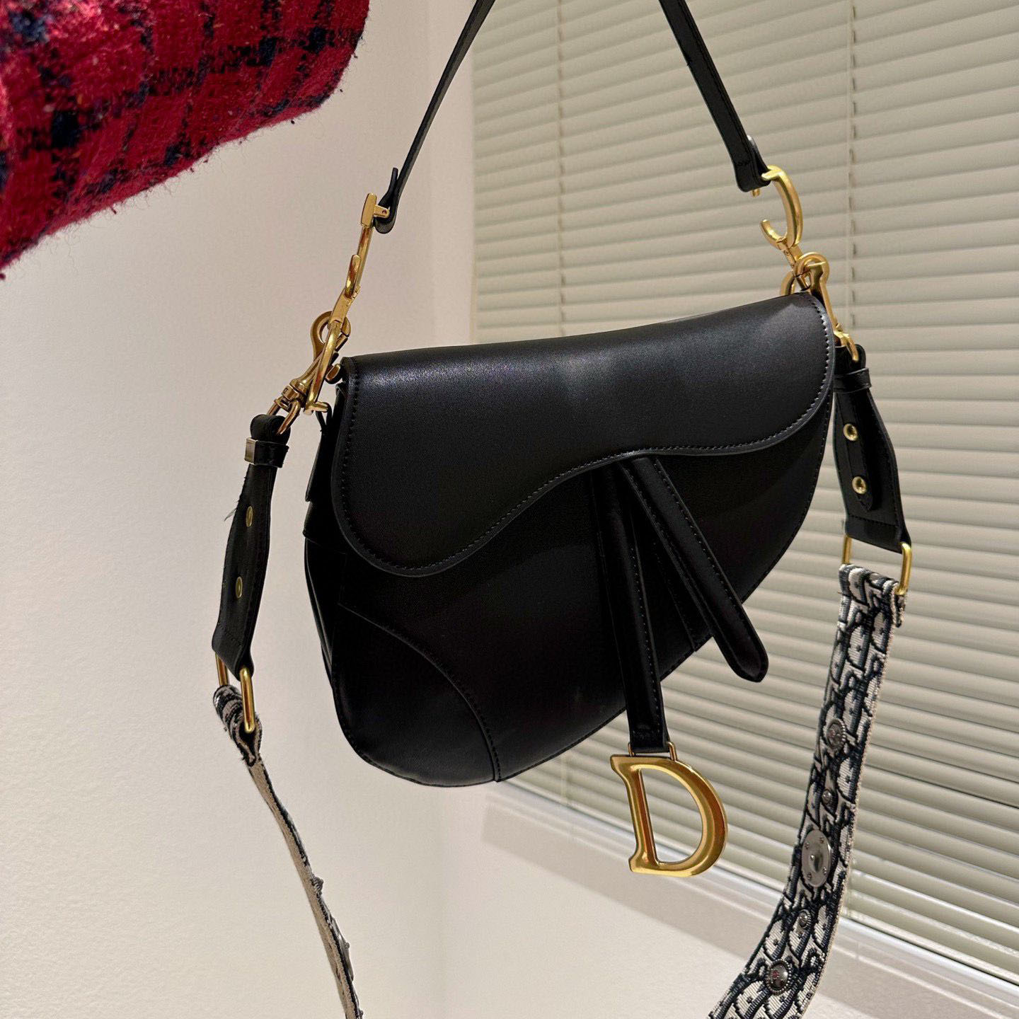 Dior Womens Saddle Bag Smooth(Perfect Replica)