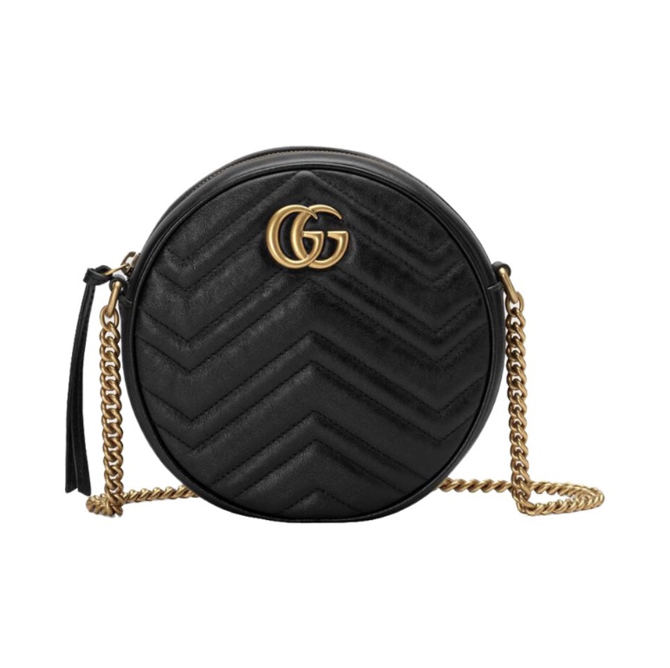 Gucci Marmont Round Shoulder Bag(Perfect Replica)