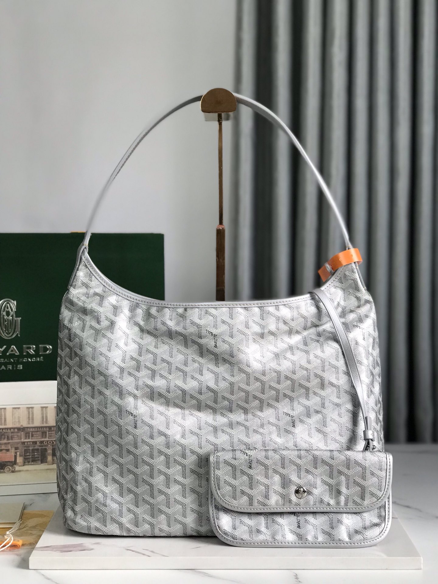 Goyard hobo boheme grey