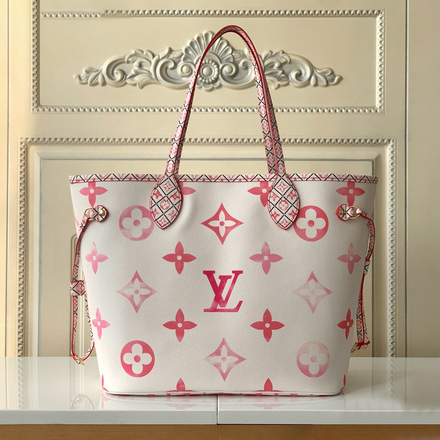 Louis Vuitton LV Neverfull MM-Decor(Perfect Replica)