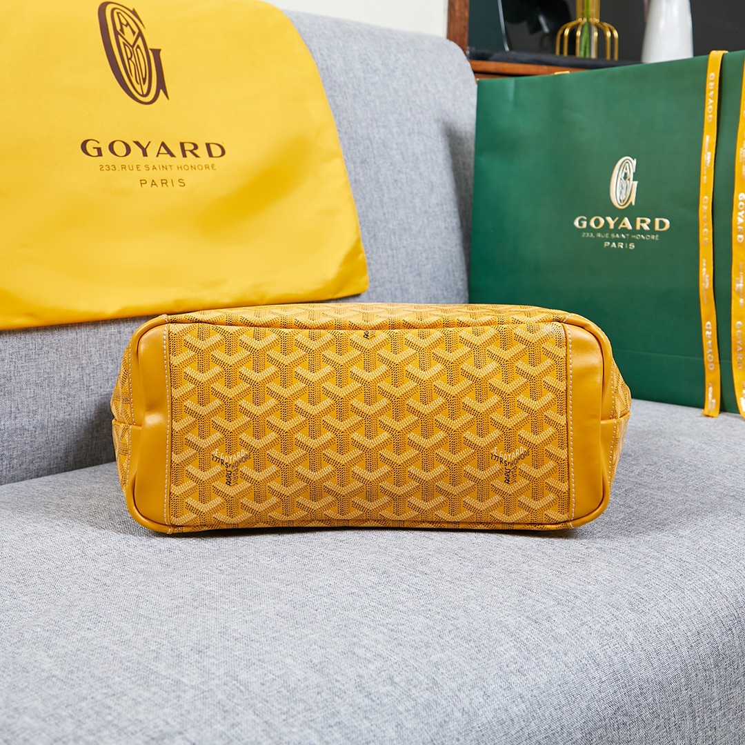 Goyard artois bag yellow