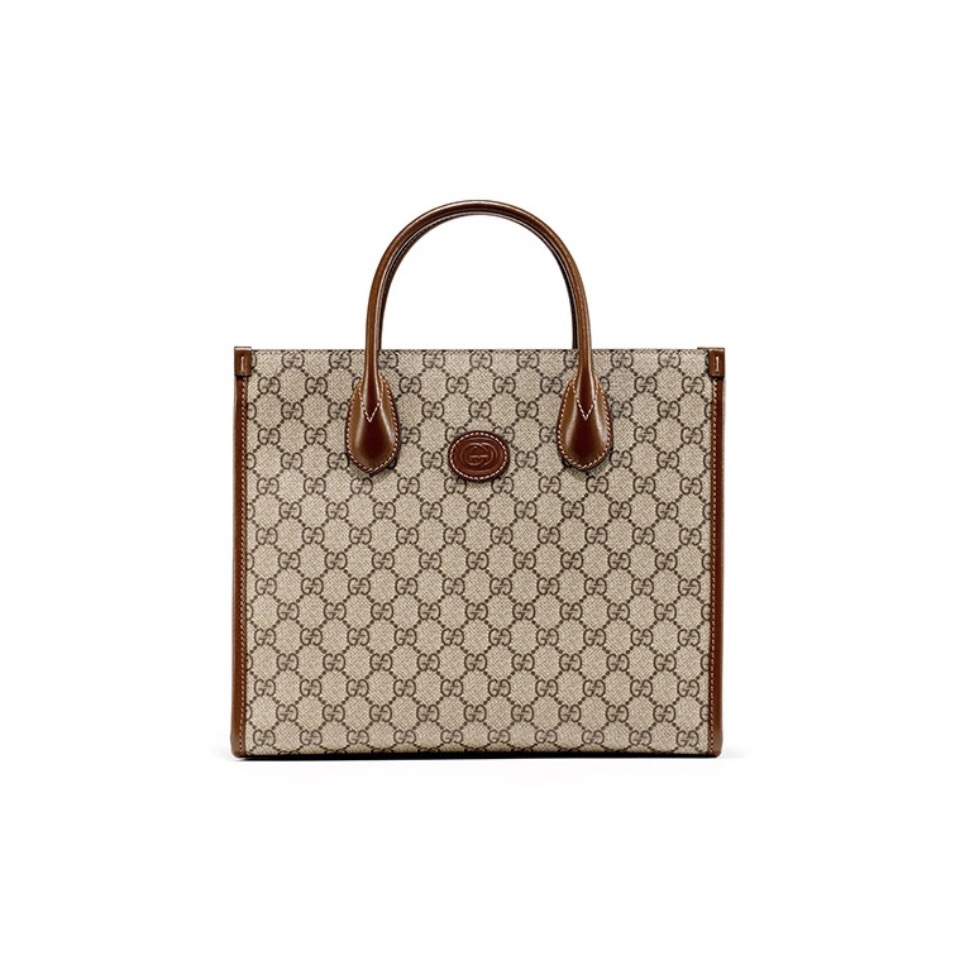 Gucci Canvas Tote Handbag(Perfect Replica)