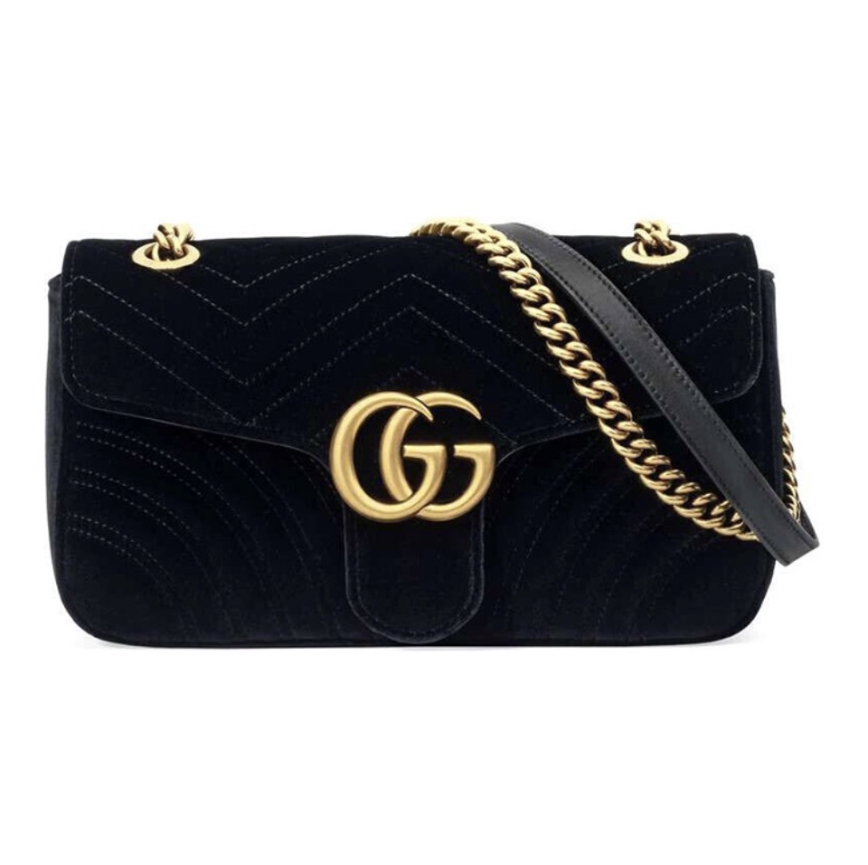 Gucci GG Marmont Velvet Small(Perfect Replica)