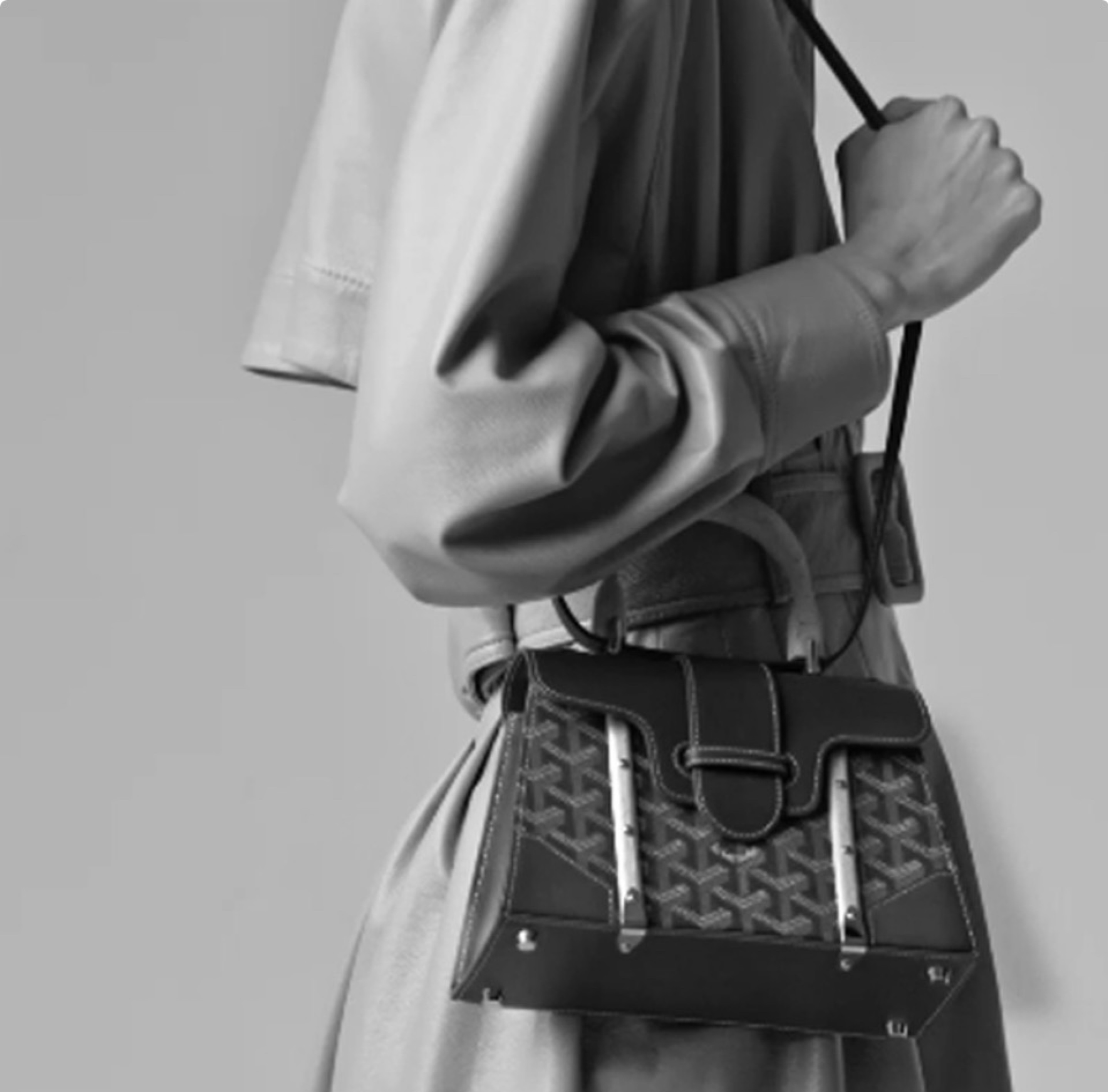 Goyard Sagon Structuré Mini Bag(Perfect Replica)