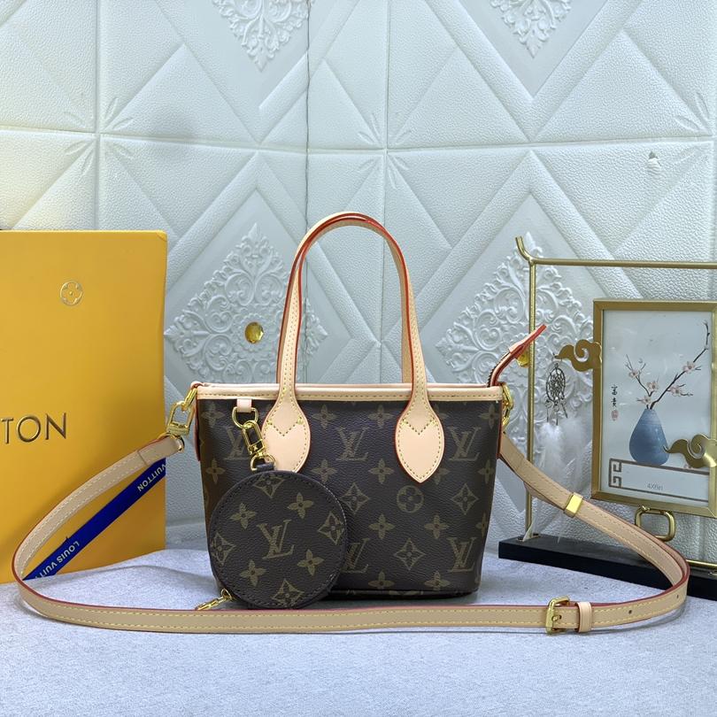 Louis Vuitton LV Neverfull BB Bag M46705(Perfect Replica)