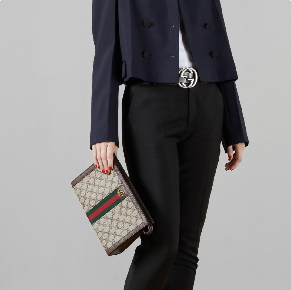 Gucci Unisex Handheld Wallet Bag（Perfect Replica）