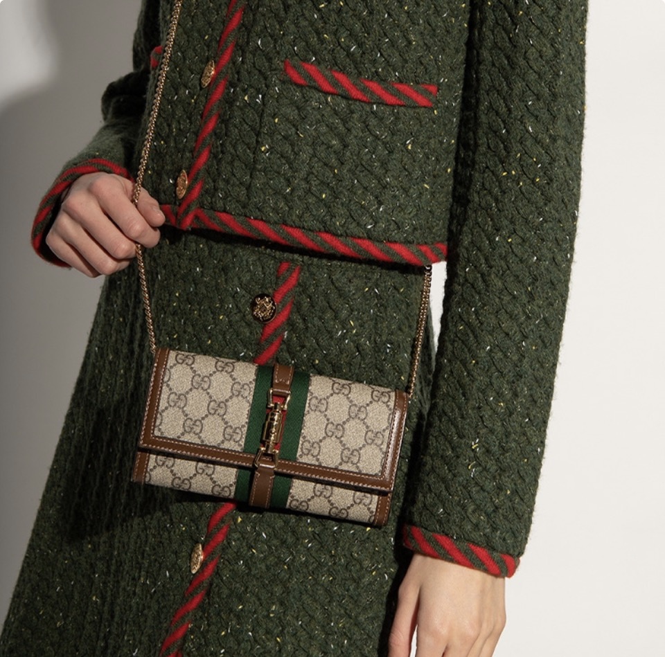 Gucci Jackie 1961 Chain Wallet（Perfect Replica）