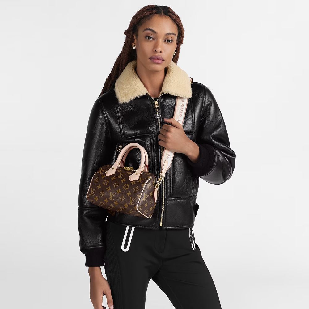 Louis Vuitton LV Speedy Monogram Bandouliere 20 M45957 (Perfect Replica)