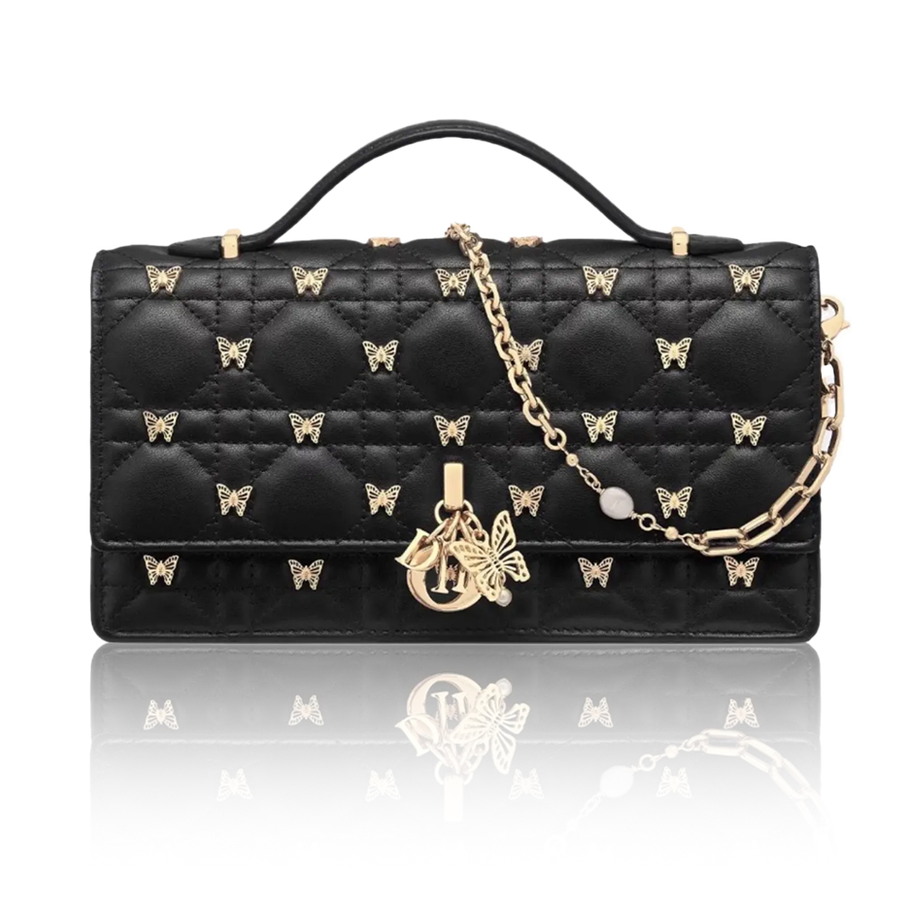 DIOR Miss Dior Butterfly Crossbody Bag(Perfect Replica)