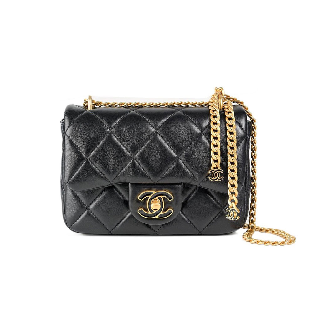 Chanel CC CF Enamel Buckle Bag(Perfect Replica)