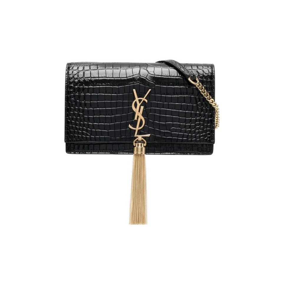 Saint Laurent YSL Kate Tassel Crocodile Leather Bag (Perfect Replica)