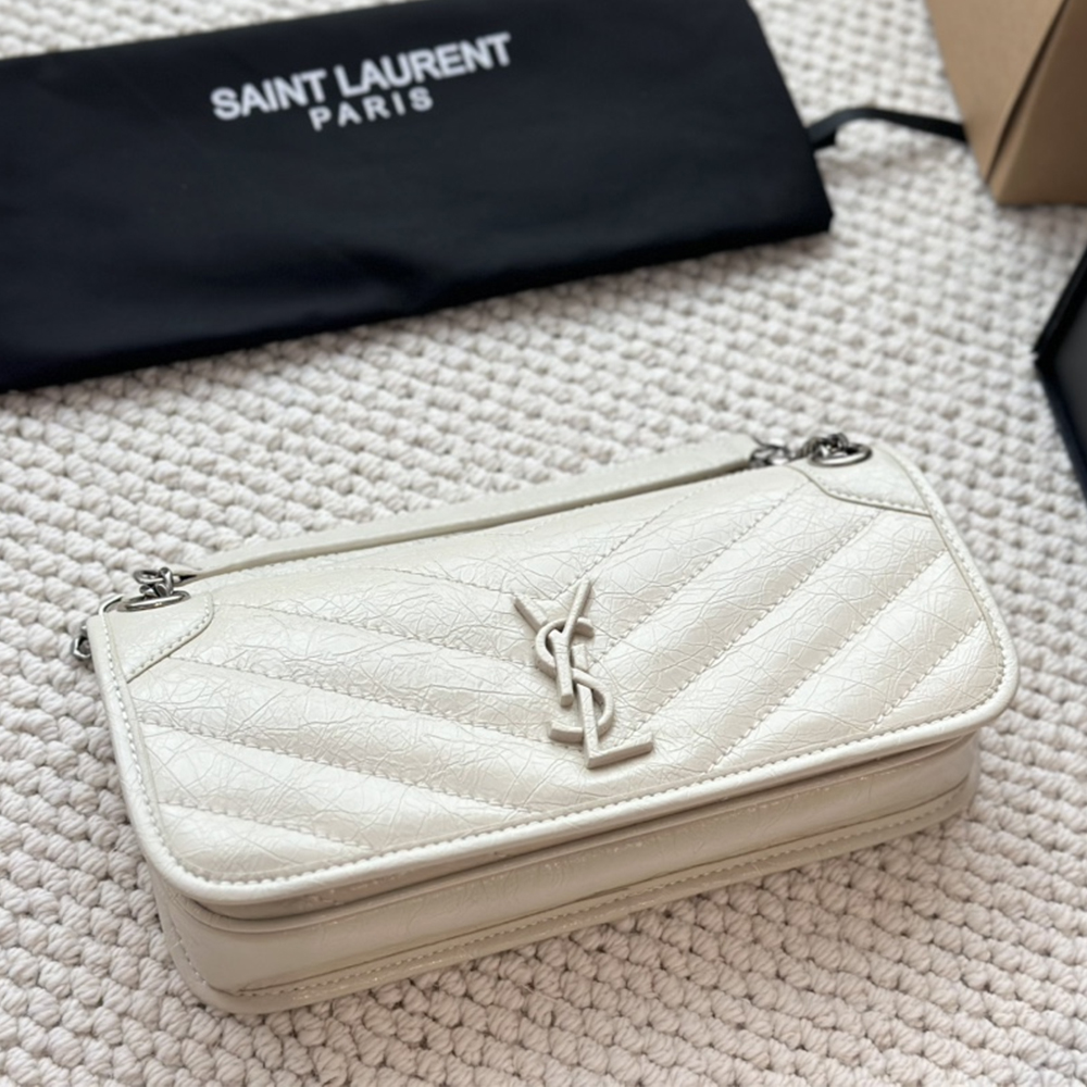 Saint Laurent YSL  Leather Chain Shoulder Bag Crossbody Bag(Perfect Replica)