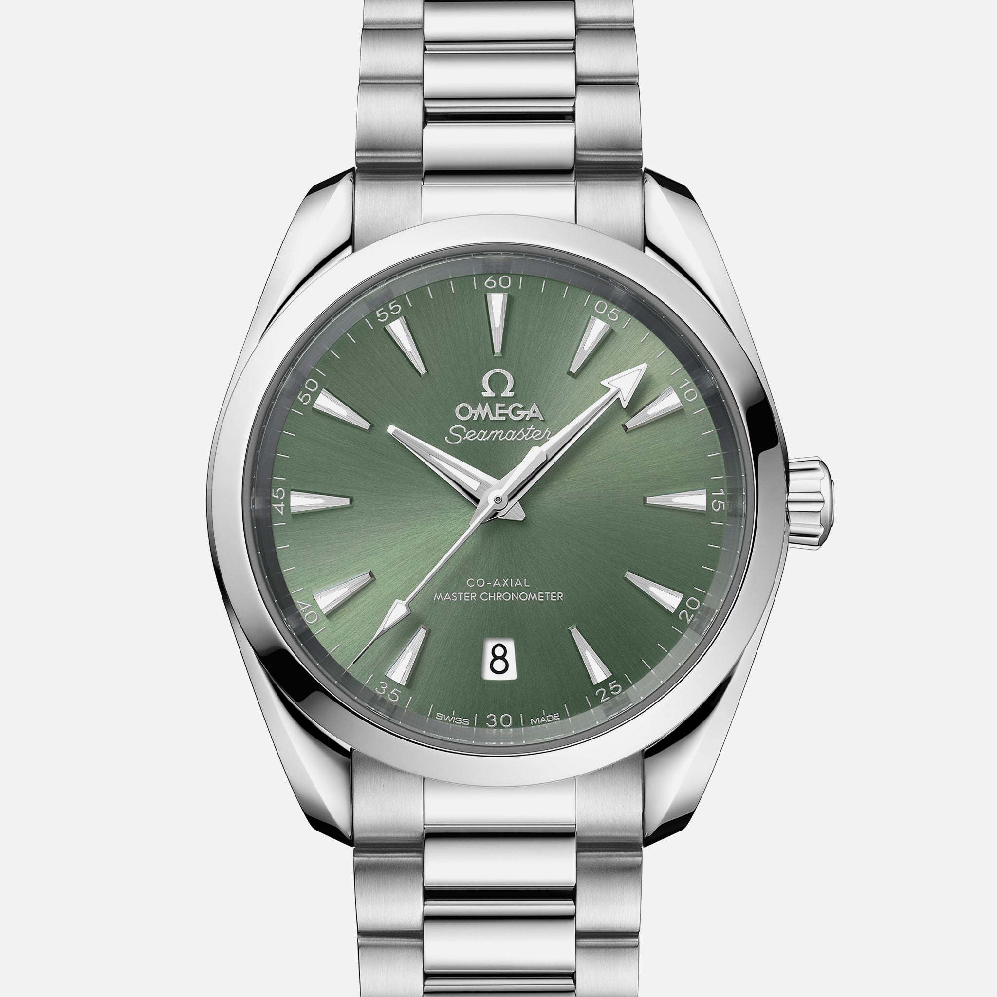 Seamaster Aqua Terra 150m Co-Axial Master Chronometer 38mm 'Bay Green' Dial On Bracelet