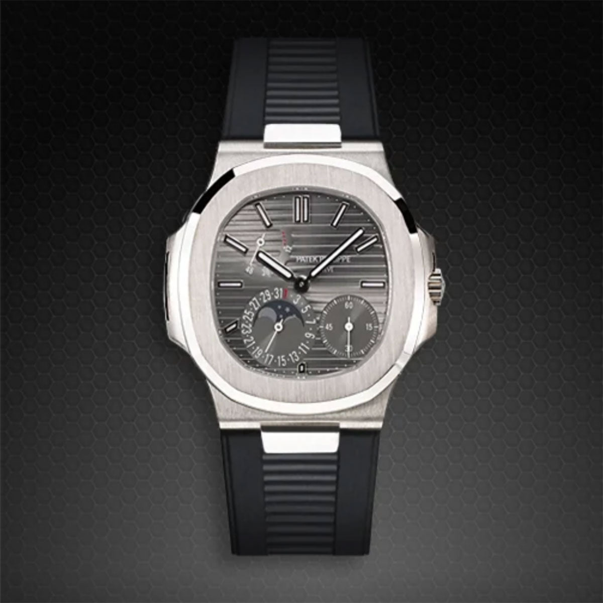 Patek Philippe - Rubber B strap for Nautilus 5712 RG / WG