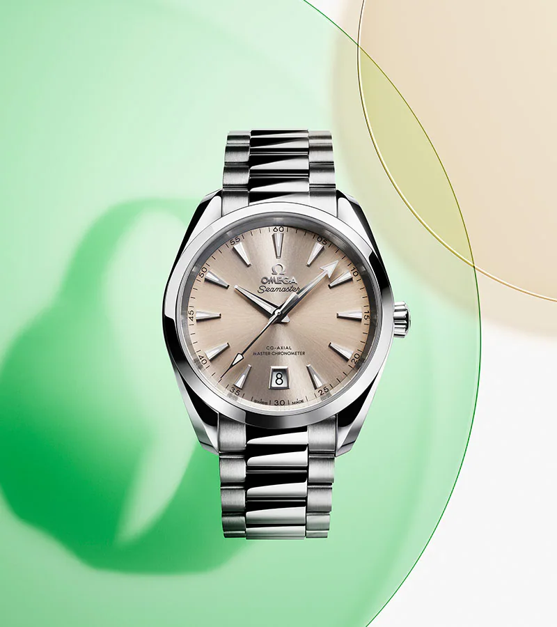 Seamaster Aqua Terra 150m Co-Axial Master Chronometer 38mm 'Sandstone' Dial On Bracelet