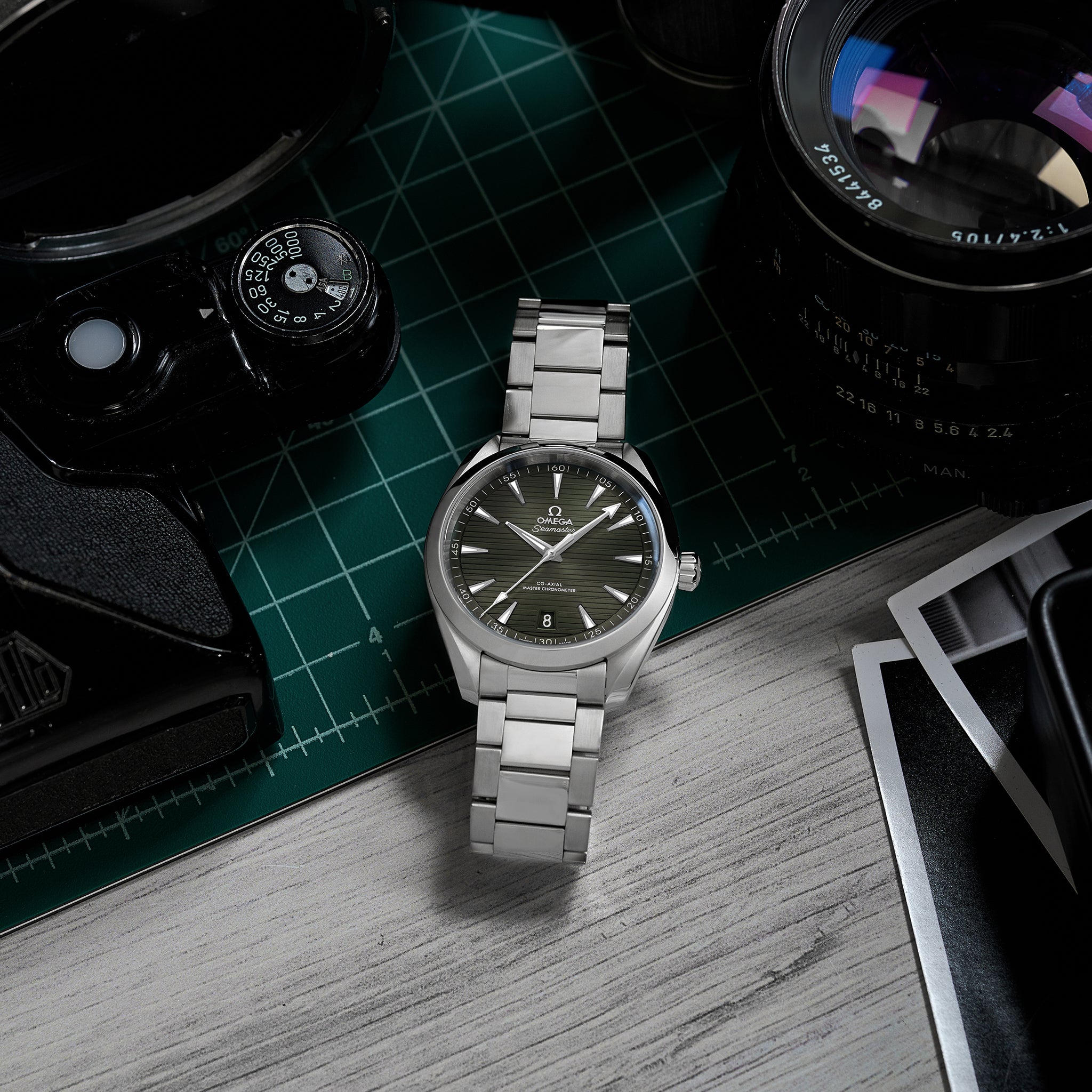 Seamaster Aqua Terra 150M Co-Axial Master Chronometer 41mm Green Dial On Bracelet