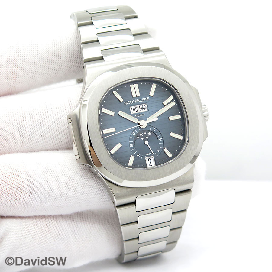 Patek Philippe 5726/1A Nautilus Annual Calendar Moonphase